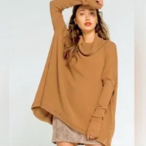 Free People Juicy Long-Sleeve Top, Canyon Moon, Small, NWT - Picture 6 of 6